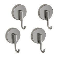 Suction Cup Hook for Wreath and Towel Hanging 4PCS