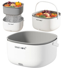 Ultrasonic Fruit & Vegetable Washer, Large Capacity, Battery-Powered, 1 Pc – Compatible with All Fruits & Veggies
