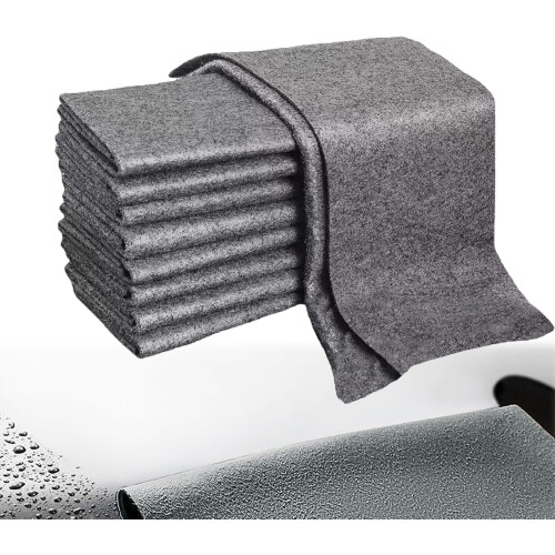 Microfiber Cleaning Cloth Thickened Streak-Free Reusable