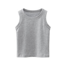 Cotton Tanks for Kids Sleeveless Ribbed Undershirts Little Girls Boys Summer Trendy Tank Tops