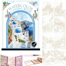Breathly Creative Stress Relief Set, New 2026 Watercolor Painting Set, Adult Watercolor Painting Book, Suitable for Beginners.