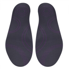 Indlægssåler til lindring af plantar fasciitis, ortopædiske indlæg mod træthed til støtte af den høje svang, åndbart og holdbart EVA-design,