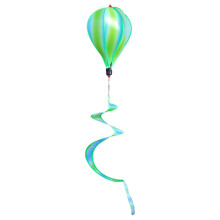 Hot Air Balloon Spinner Pinwheels Rotating Sequins Windmill Ornament for Home Garden Decor Children