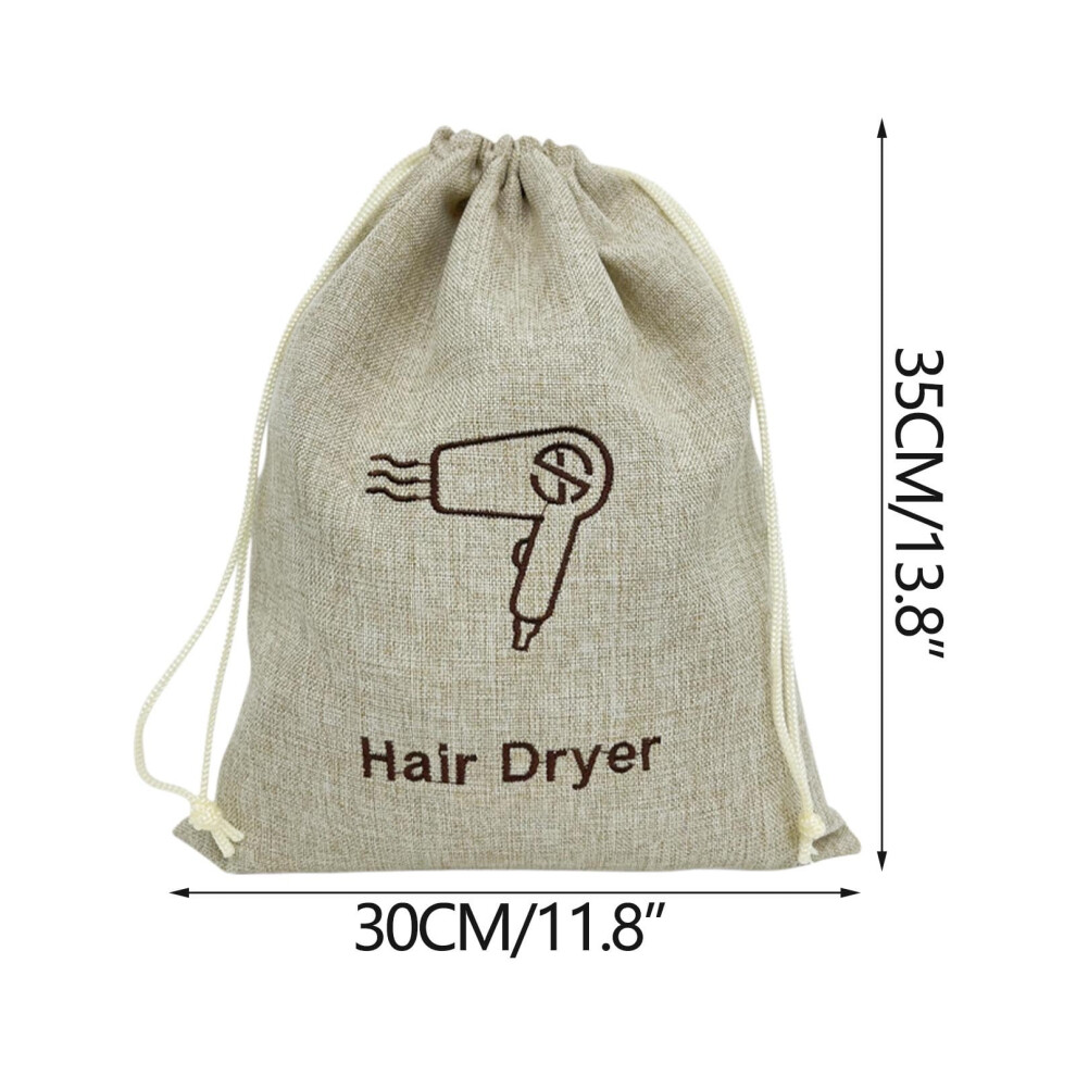 Oxford Cloth Hair Dryer Bag Dustproof Portable 1 Pack