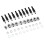 2,1x5,5 mm 12V Stecker Set 10er 11