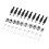 2,1x5,5 mm 12V Stecker Set 10er 3