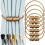 Vintage Style Magnetic Curtain Tie Backs 6 Piece 1