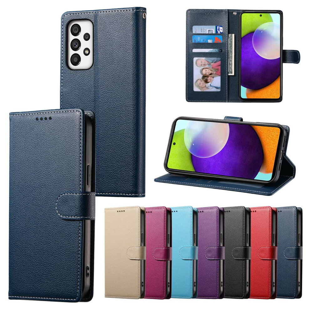 Leather Wallet Phone Case Compatible With Samsung Galaxy A73/A53/A33/A23/A13/A72/A52/A32/A22/A12/A71/A51/M13/M23 9193271947028