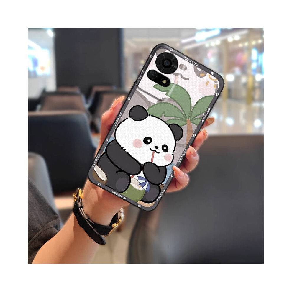 Phone Case Compatible With Tcl 50Le/T510spp – Shockproof, Waterproof, Dirt-Resistant Tpu Cover With Cute Animal Graffiti 9101399431589