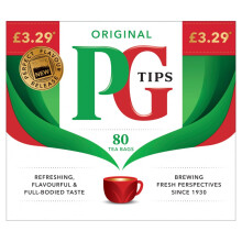 PG Tips80 Pyramid Bags 232g (Pack of 6)