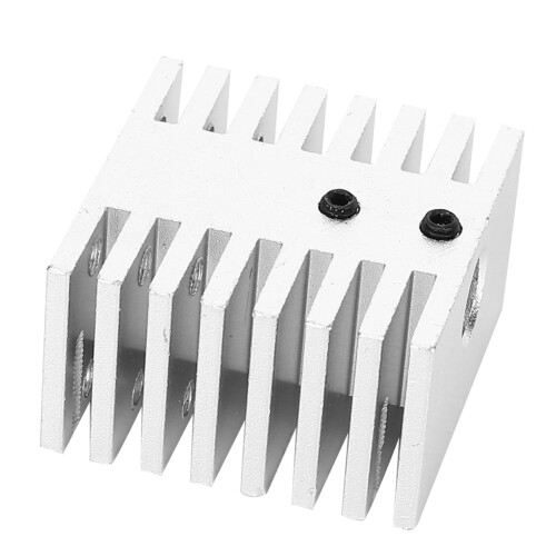 Μπλοκ ψύξης Hotend για εκτυπωτή 3D, αντικατάσταση ψύκτρας αλουμινίου μπλοκ γρήγορης 2