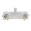White Pullout Rv Shower Faucet with Hot and Cold Switch for Mobile Home Use 1