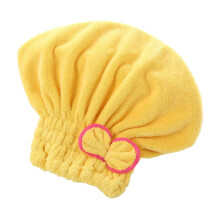 Ultra-Absorbent Microfiber Hair Drying Towel Cap with Bow Quick Dry, Soft, and Comfortable for All Hair Types