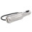 Waterproof Reusable Bottle-Shaped Flint Lighter with Keychain - Silver, 63.0g 15