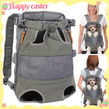 Comfort-Fit Dog Carrier Backpack - Breathable Polyester, Front-Facing Pet Travel Bag for Small to Large Breeds
