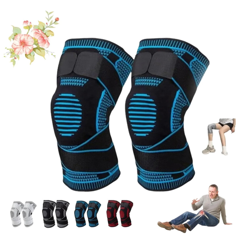 Virenlux Knee Brace for Warmth, Compression & Support â 360 Stable, Adjustable, Non-Slip Fit for Men/Women, Daily Use & Sports