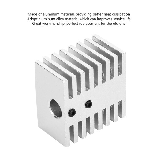 Aluminium Heat Sink Single Head DIY Block