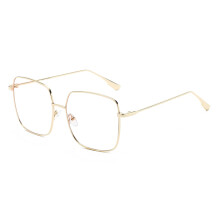 Stilige polariserte unisex-solbriller | Moderne svart firkantet innfatning med mørke glass | Trendy for gate- og fritidsbruk - S2071-C1