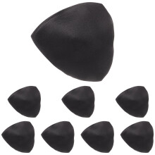 Padded Inserts Bra Pad Insert Black 4 Pair