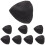 Padded Inserts Bra Pad Insert Black 4 Pair 1