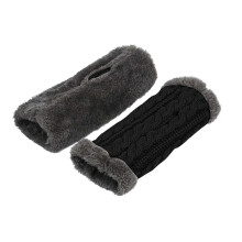 Arm Warmers for Women Warm Glove Windproof Elastic Texting Black Gloves Women Warm Lined Gloves Warm Thermal Outdoor Gloves for Women