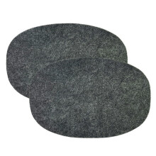 Oval Slow Cooker Heat Resistant Mat for Non Skid Countertop Heat Protector Mat Kitchen Appliance for Air Fryer Kitchen Supplies