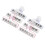24St Mix Kleur Piano Blad Clips Draagbaar Grip Acryl 3