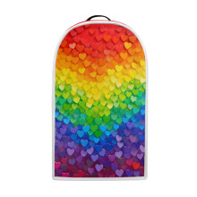 Housse anti-poussière en forme de cœur à dégradé de couleurs pour mixeur, idéale pour la cuisine et les machines à café. Imperméable et