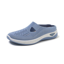Willtoo Women's Orthopedic Slip-On Sneakers Light Blue Size