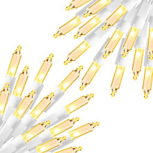 Warm White Mini String Lights, 60FT/300 LED, Indoor/Outdoor Christmas Decor, Compatible with Standard Outlets
