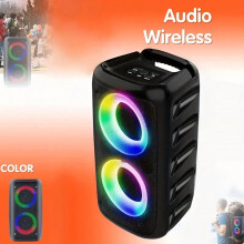 Wireless Stereo Speaker with Subwoofer and Outdoor Use