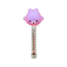 Purple Small Fish Design Pool Thermometer For Accurate Temperature Check With 5Ml Floating Feature