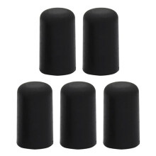 Black 0.24inch Musical Instruments Accessory Durable Cello Endpin Rubber Tip, Cello Rubber Protector, Musical Instrument For Cello