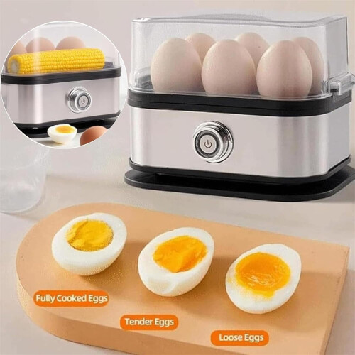 Ηλεκτρική βραστήρας αυγών Sunny Side Master – 6 αυγών, από ανοξείδωτο ατσάλι, για 1