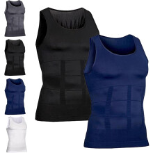 Men's Compression Vest - High-Performance Shaping, Large