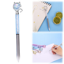 Clearance Pen under $5,2ml Creative Cat Shaped Ballpoint Pen Cute And Interesting Design Smooth Writing Colorful Ink Suitable For Student