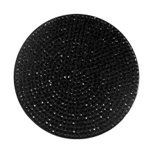 Inserto universale in silicone antiurto per portabicchieri auto con strass scintillanti, accessorio per interni auto.