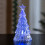 LED Christmas Tree Night Light Blue Battery-Powered 4