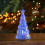 LED Christmas Tree Night Light Blue Battery-Powered 6