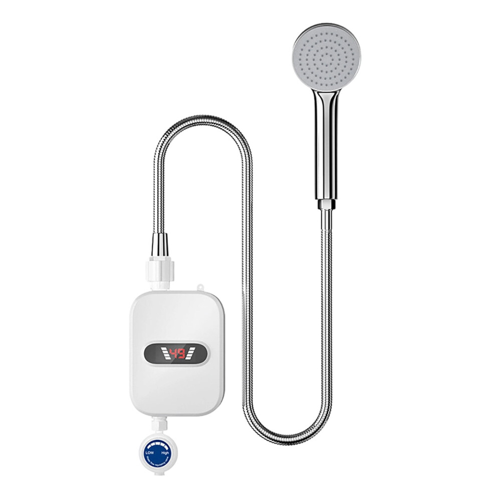 Tankless Water Heater Electric, Instant On-Demand Hot Water System With Digital Display For Shower And Sink 9341593600279