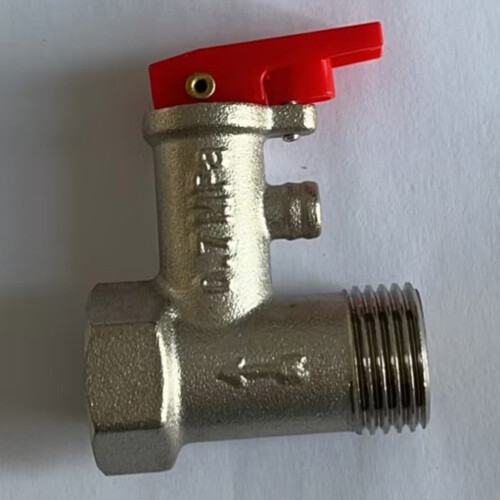 Válvula de alívio de pressão de latão com rosca DN15 para aquecedor de água elétrico G1/2 polegadas 1