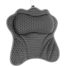 Polyester Bath Pillow Breathable Firm Adsorption Cushion 1