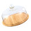 Glass Cake Display Stand with Lid 12 in 3
