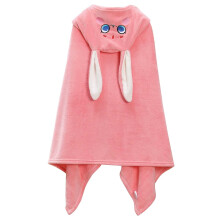 Coral Baby Hooded Towel Soft & Absorbent Bath Towel with Adorable Designs for Quick-Dry, Snuggle-Wrap for After Bath