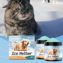 Pet-Friendly Ice Melt Granules Non-Toxic 2 Pack