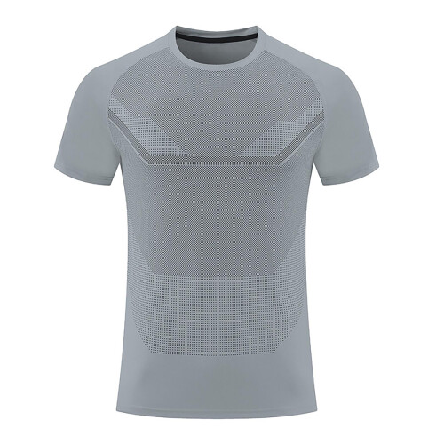 Ανδρικό T-shirt με στενή εφαρμογή, γρήγορο στέγνωμα, ελαφρύ, αναπνεύσιμο
