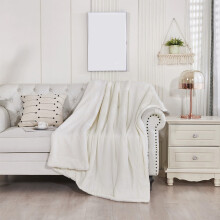Couverture en flanelle polaire Karymi – Double épaisseur, épaisse et chaude, idéale pour l'hiver, pour enfants et femmes ; cadeaux et souvenirs