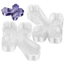 2 phíosa Múnlaí Tras-Chruthacha Múnlaí Réitigh Silicone Múnlaí Roisín Eapocsa Múnlaí Ornáidí Plástair Múnlaí Carranna Freshies Múnla