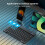 Bluetooth Wireless Keyboard & Mouse Combo for iPad Mac PC 3