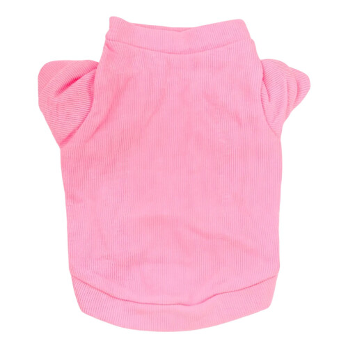 Hundegenser Myk Fleece Pullover Rosa Stor